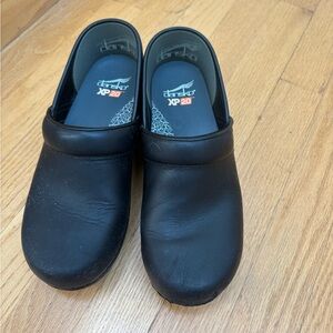 Dansko Black Slip-On Shoes